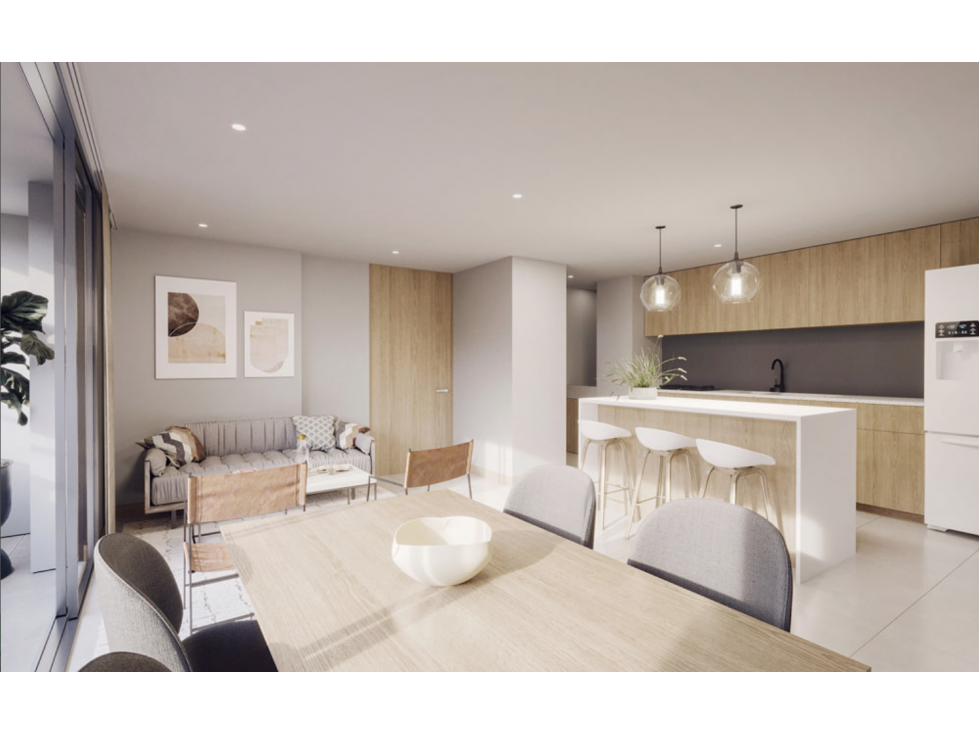 Venta Apartamento Estrenar La Estrella ENTRE PALMERAS en Obra Gris — foto 2