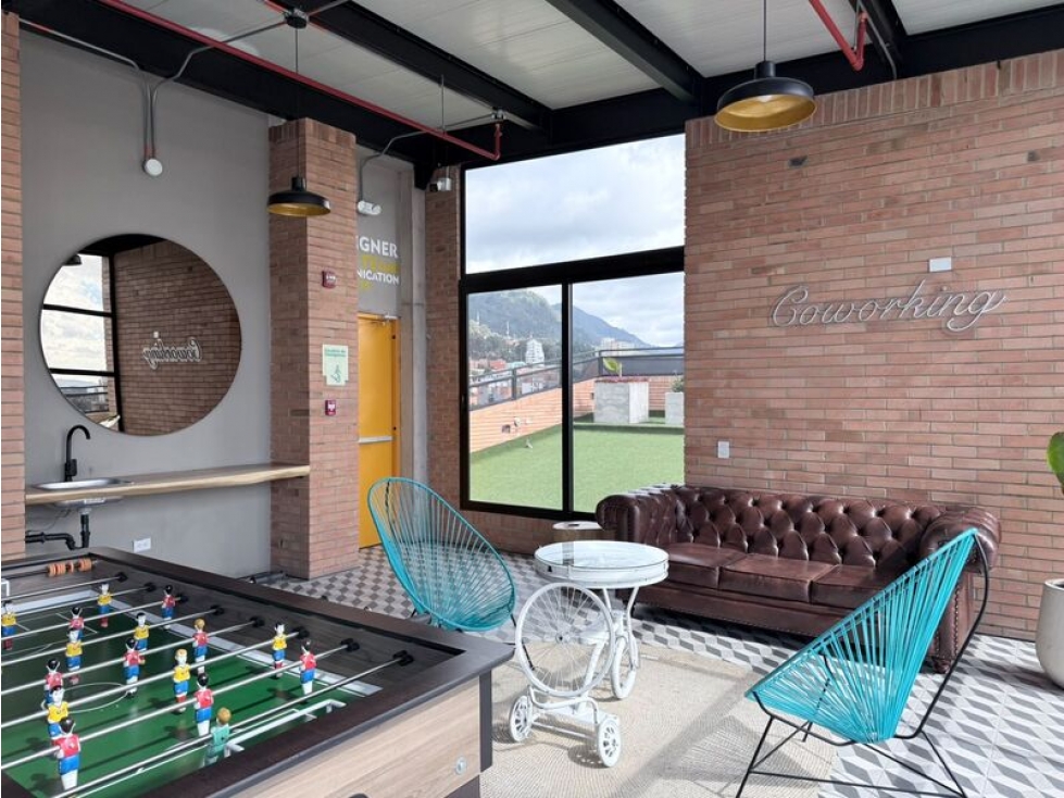 ARRIENDO MODERNO APATO ESTUDIO AMENIDADES EN CHAPINERO -5