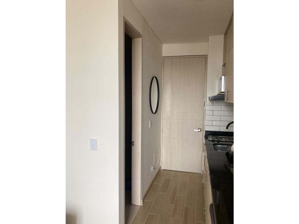 Arriendo nuevo apto estudio amoblado balcón coworking La Castellana-5 — foto 2