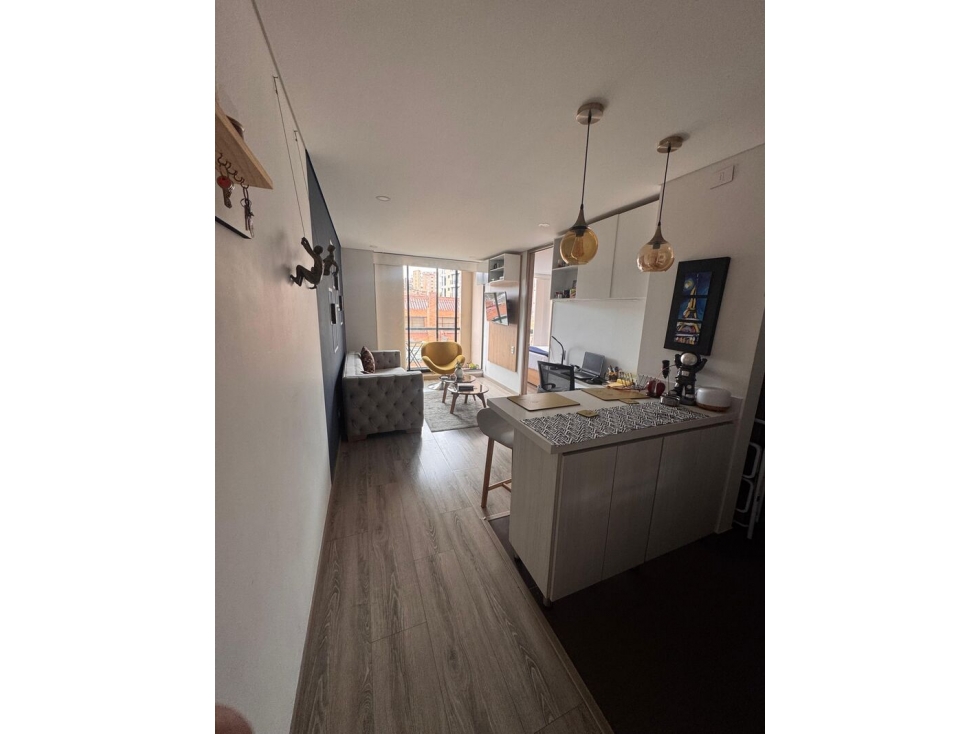 ARRIENDO MODERNO APTO EXT AMOBLADO EL CONTADOR -5
