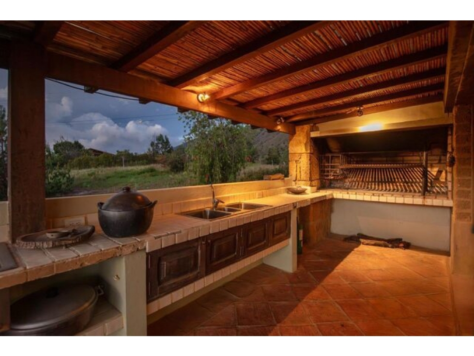 VENDO FABULOSA CASA EN VILLA DE LEYVA VEREDA ROBLE ALTO-5 — foto 2