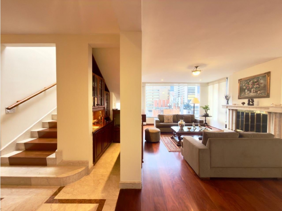 Arriendo Pent-house Dúplex Vista Panorámica 6 Garajes El Nogal -5 — foto 2