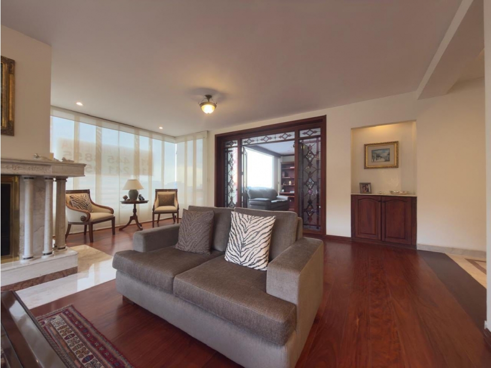Arriendo Pent-house Dúplex Vista Panorámica 6 Garajes El Nogal -5 — foto 5