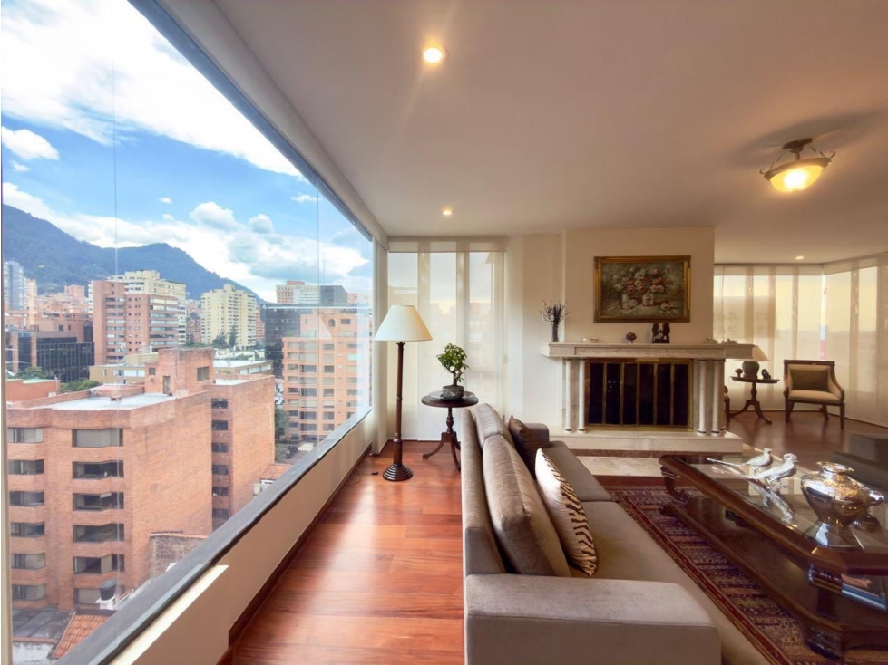 Arriendo Pent-house Dúplex Vista Panorámica 6 Garajes El Nogal -5