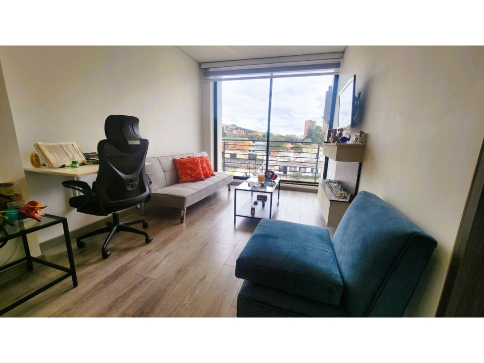 VENDO MODERNO APTO CON BALCÓN Y CLUB HOUSE NIZA NORTE -5 — foto 2