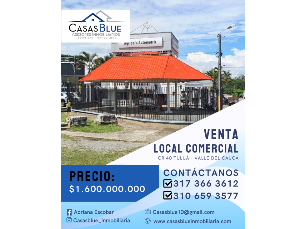 SE VENDE LOCAL COMERCIAL CR 40 TULUÁ VALLE - 5