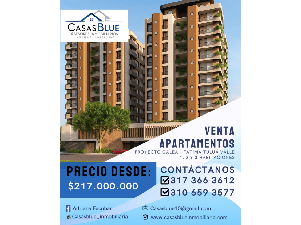SE VENDE APARTAMENTOS EN EL EDIFICIO MÁS ALTO TULUÁ VALLE FÁTIMA - 6