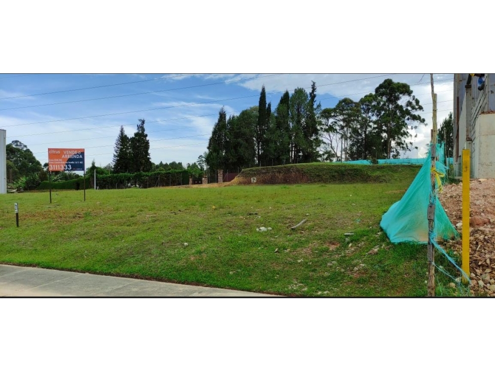 SE ARRIENDA O SE VENDE LOTE EN GUARNE