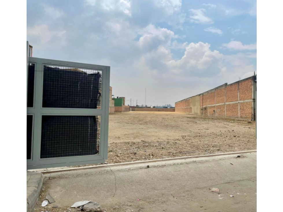 LOTE EN ARRIENDO ZONA INDUSTRIAL MOSQUERA 6100 M² - 1