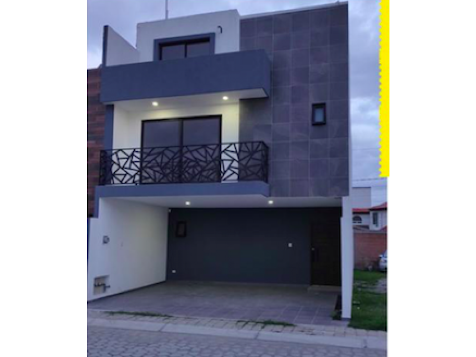 Casa En Venta Nueva Con Jardin Roof Residencial Getsemani Cholula - 1