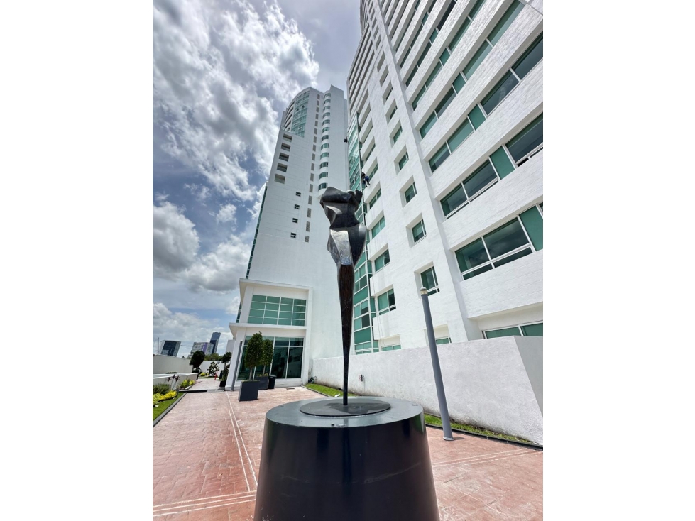 Departamento amueblado en renta Torre Arts