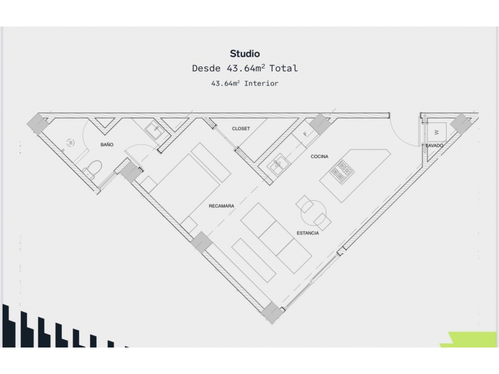 Departamentos en Venta cerca a Av. Atlixcayotl — foto 6