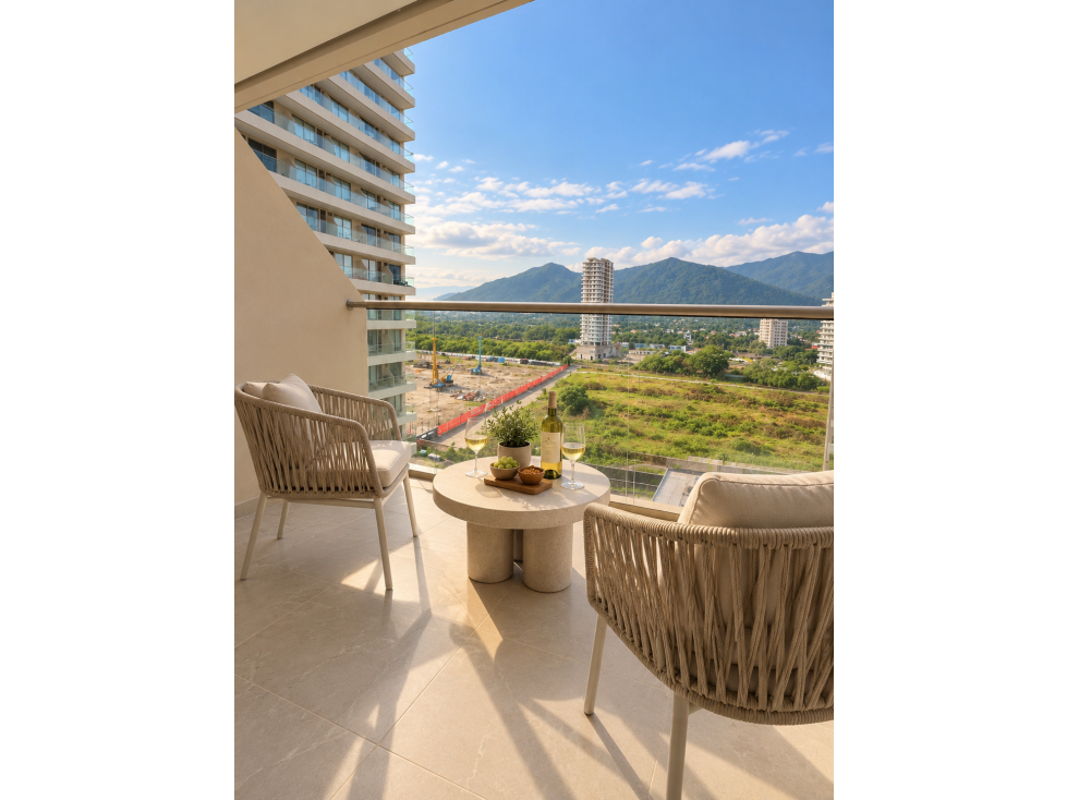 SE ARRIENDA APARTAMENTO PARA TEMPORADA EN BELLO HORIZONTE 36M2