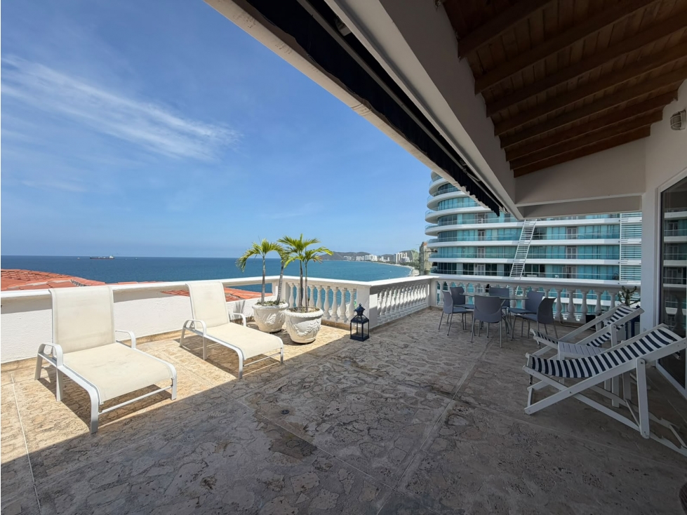SE ARRIENDA APARTAMENTO PARA TEMPORADA EN SANTA MARTA 190M2 + TERRAZA — foto 2
