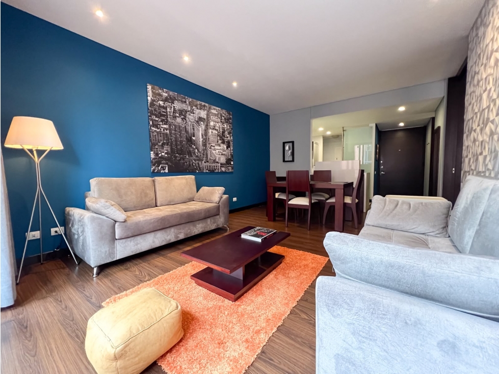 SE ARRIENDA APARTAMENTO AMOBLADO EN ROSALES BAJO 87M2 MÁS BALCÓN — foto 2