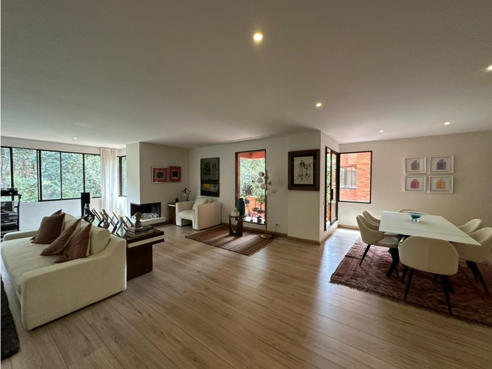 SE ARRIENDA APARTAMENTO AMOBLADO EN SANTA BARBARA ALTA 160M2 BALCÓN — foto 5