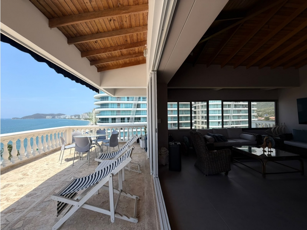 SE ARRIENDA APARTAMENTO PARA TEMPORADA EN SANTA MARTA 190M2 + TERRAZA — foto 4