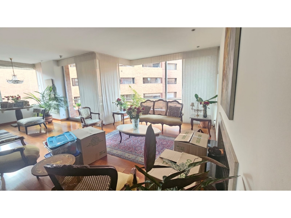 APARTAMENTO VENTA CABRERA 227M2 3 ALCOBAS, CLUB HOUSE $2.650MILL