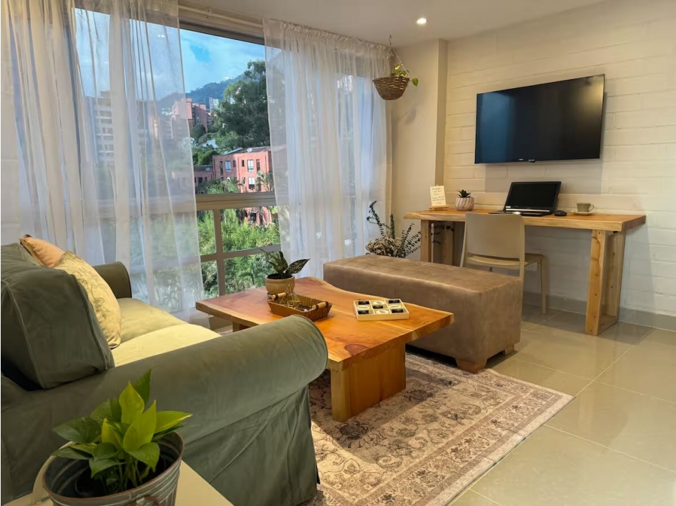APARTAMENTO AMOBLADO PARA RENTAS CORTAS LOS PARRAS POBLADO — foto 6