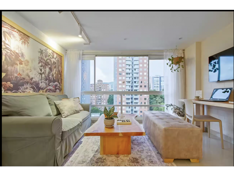 APARTAMENTO AMOBLADO PARA RENTAS CORTAS LOS PARRAS POBLADO — foto 2