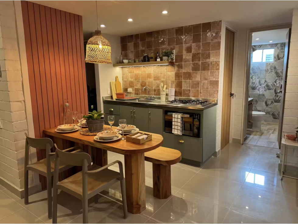 APARTAMENTO AMOBLADO PARA RENTAS CORTAS LOS PARRAS POBLADO — foto 5