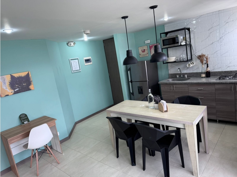 APARTAESTUDIO PARA RENTAS CORTAS AMOBLADO LA AGUACATALA — foto 2