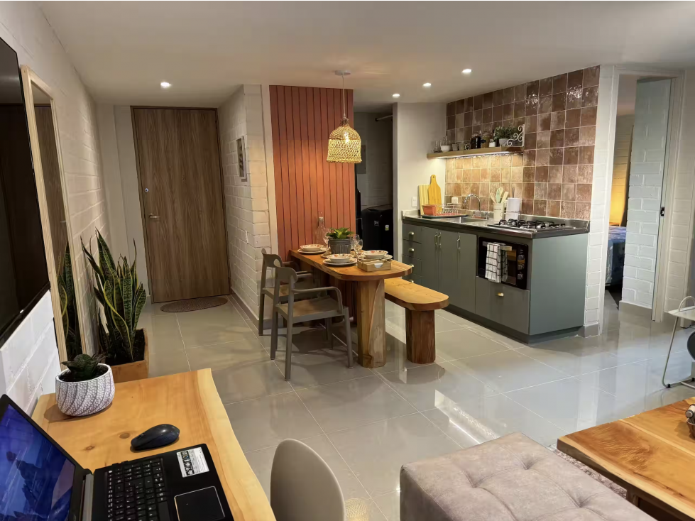 APARTAMENTO AMOBLADO PARA RENTAS CORTAS LOS PARRAS POBLADO