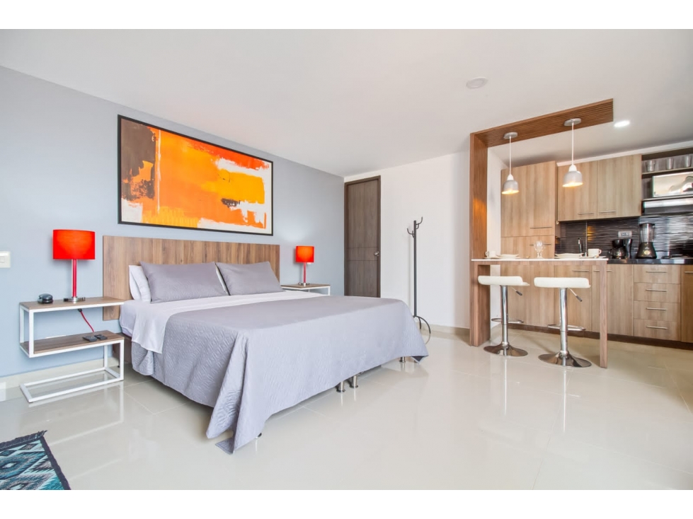 VENTA Apartaestudio en La Frontera, Poblado parte baja. Remodelado — foto 2