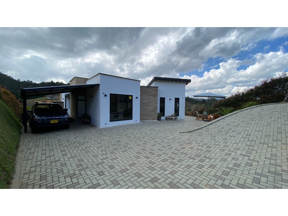 VENTA de CASA CAMPESTRE con vista, un nivel en EL RETIRO, OPORTUNIDAD — foto 5