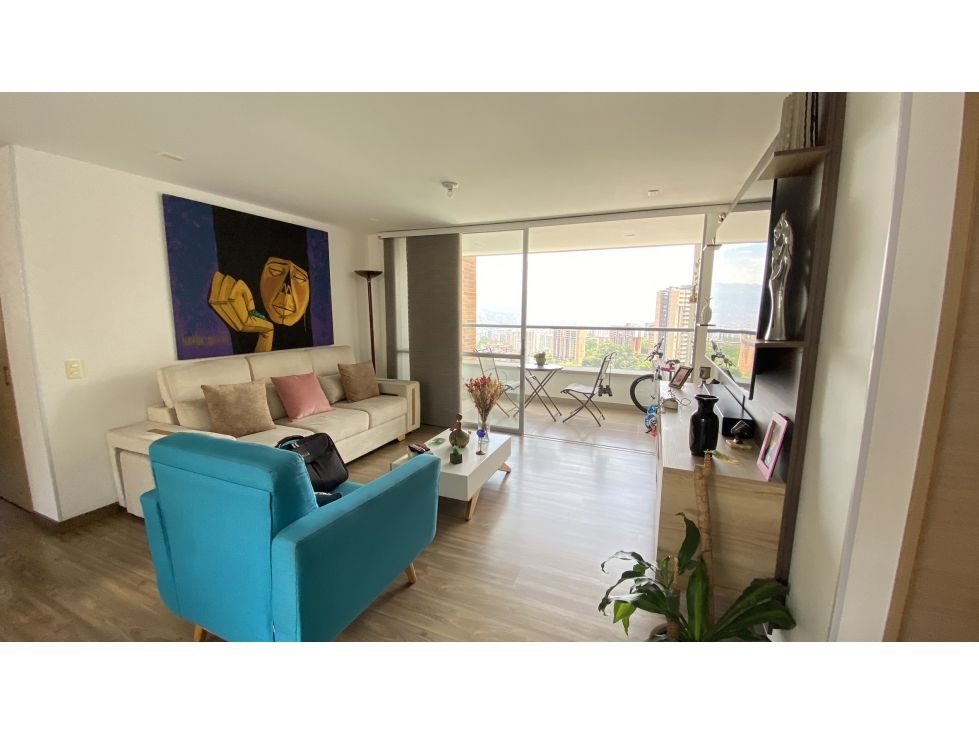 VENTA DE MODERNO APARTAMENTO EN CUMBRES - ENVIGADO. UNIDAD COMPLETA — foto 4