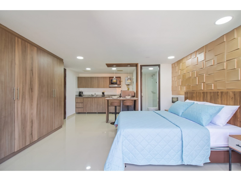 VENTA Apartaestudio en La Frontera, Poblado parte baja. Remodelado — foto 5