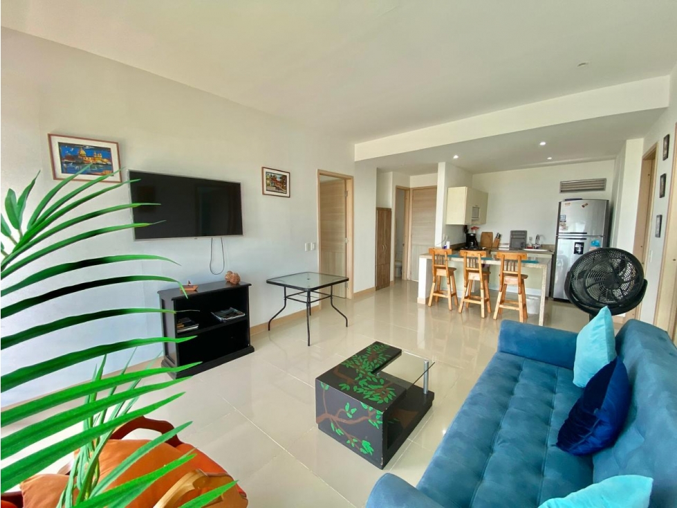 VENDO APARTAMENTO EN EL CONDOMINIO BEACH CLUB DE DOS ALCOBAS - 4