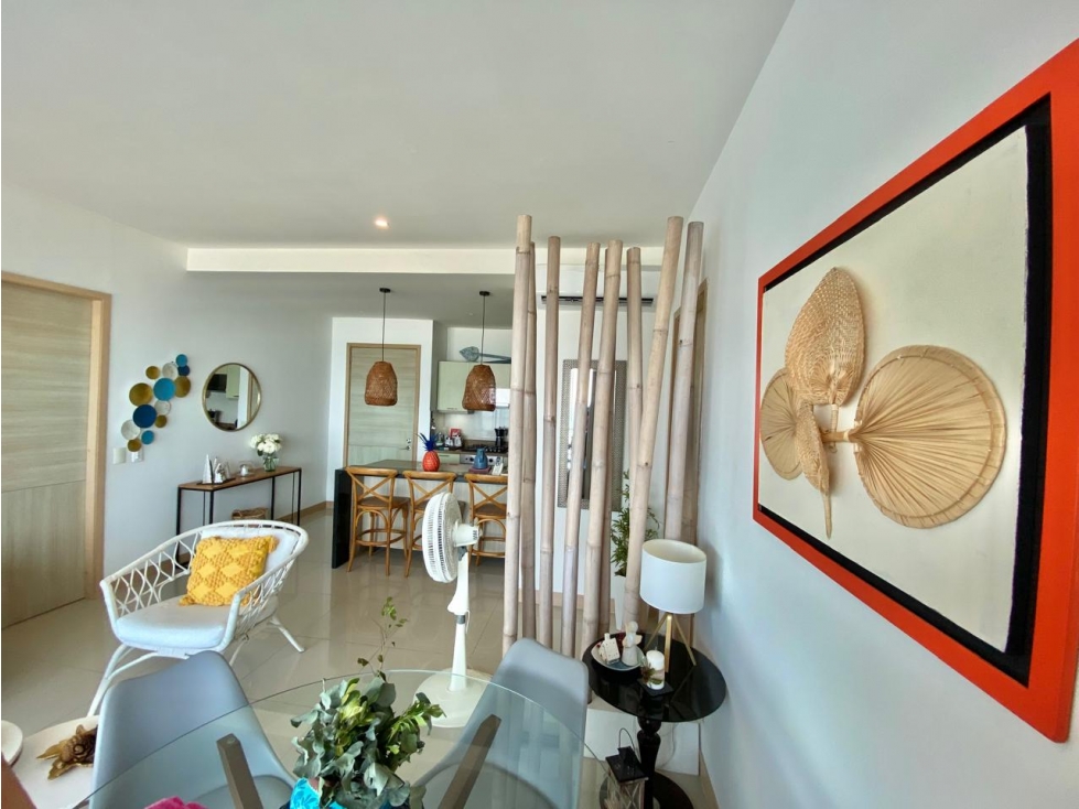 ARRIENDO APARTAMENTO EN PRIMERA LINEA AL MAR EN CRESPO CARTAGENA — foto 4