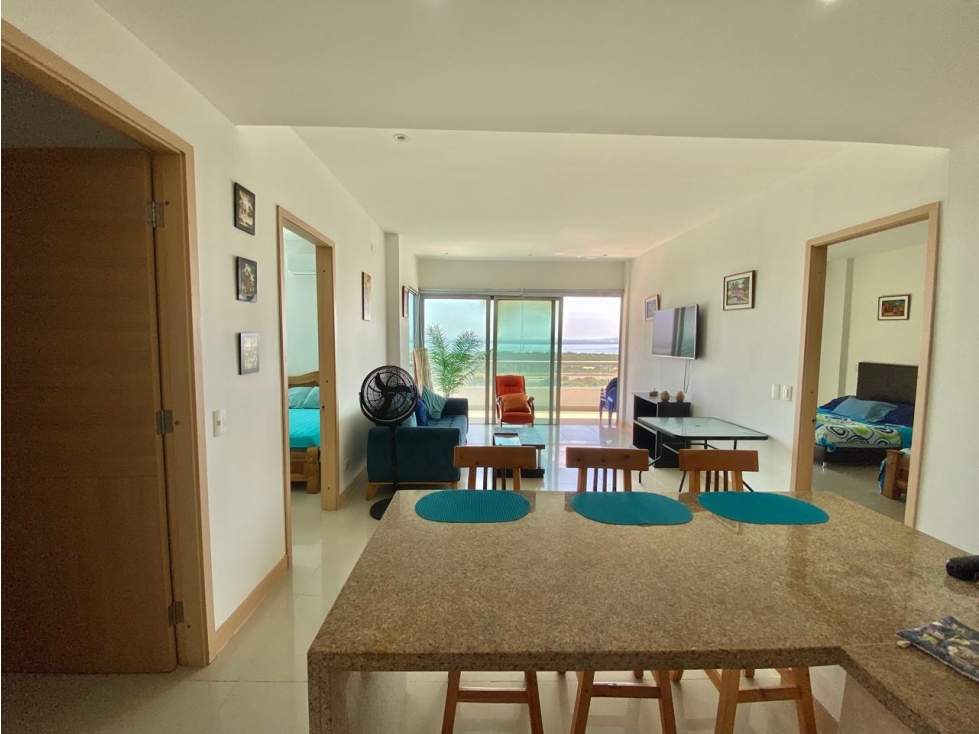 VENDO APARTAMENTO EN EL CONDOMINIO BEACH CLUB DE DOS ALCOBAS - 6