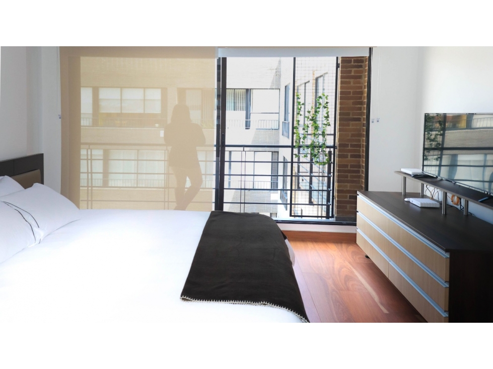 Venta o arriendo apartamento amoblado Santa Barbara, Bogotá