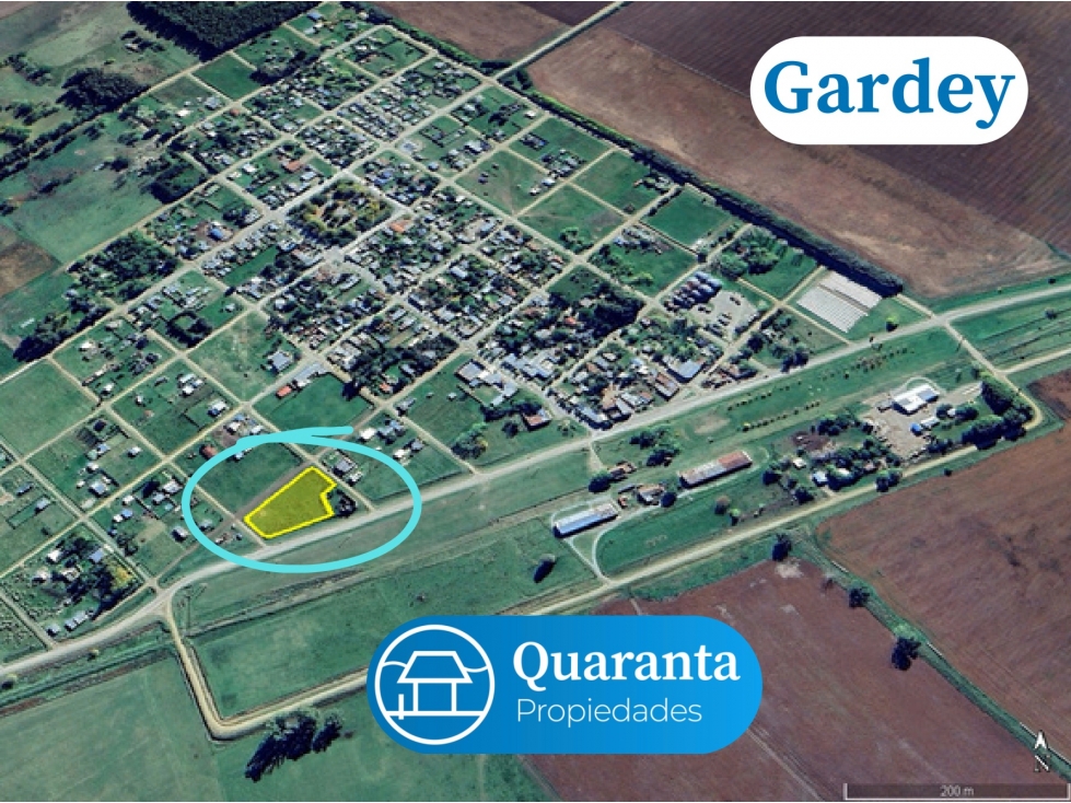 Lote EN VENTA en Gardey, Tandil, terreno 4.629m2 aprobada división PH