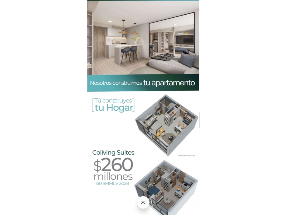 BROKER - PROYECTO DE APARTAESTUDIOS Studio Coliving Sur de Cali — foto 5
