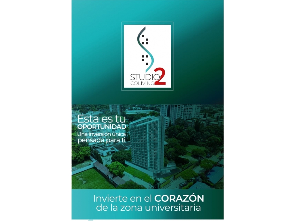 BROKER - PROYECTO DE APARTAESTUDIOS Studio Coliving Sur de Cali
