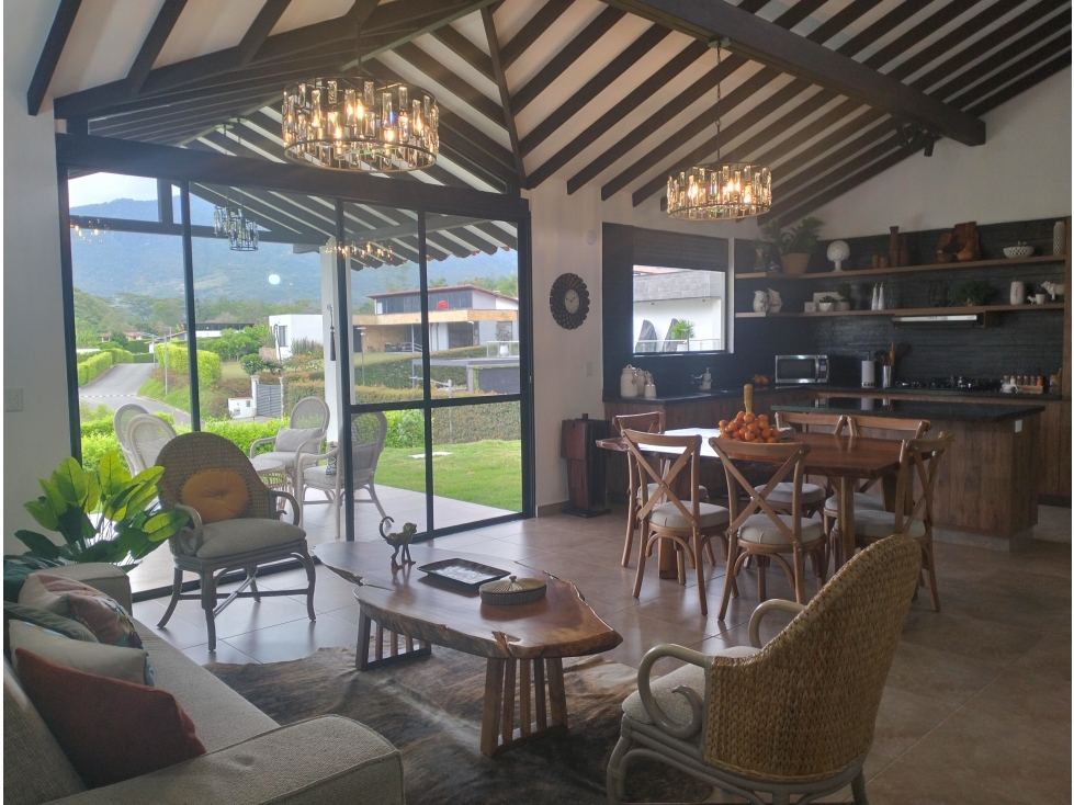 VENTA CASA CAMPESTRE NUEVA VIA CALARCA -EL VALLE - 1