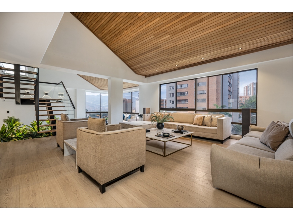 Penthouse en venta en Medellín, El poblado sector Castropol — foto 2