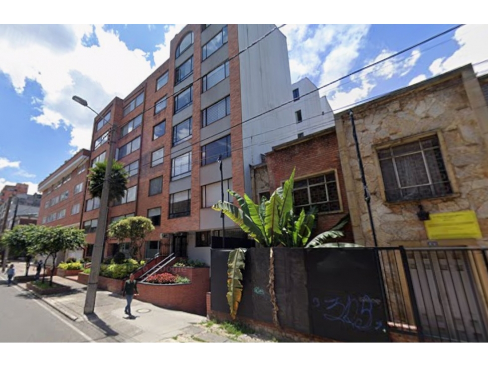 ARRIENDO APTO CHAPINERO 2HAB 2 BAÑ 1PQR