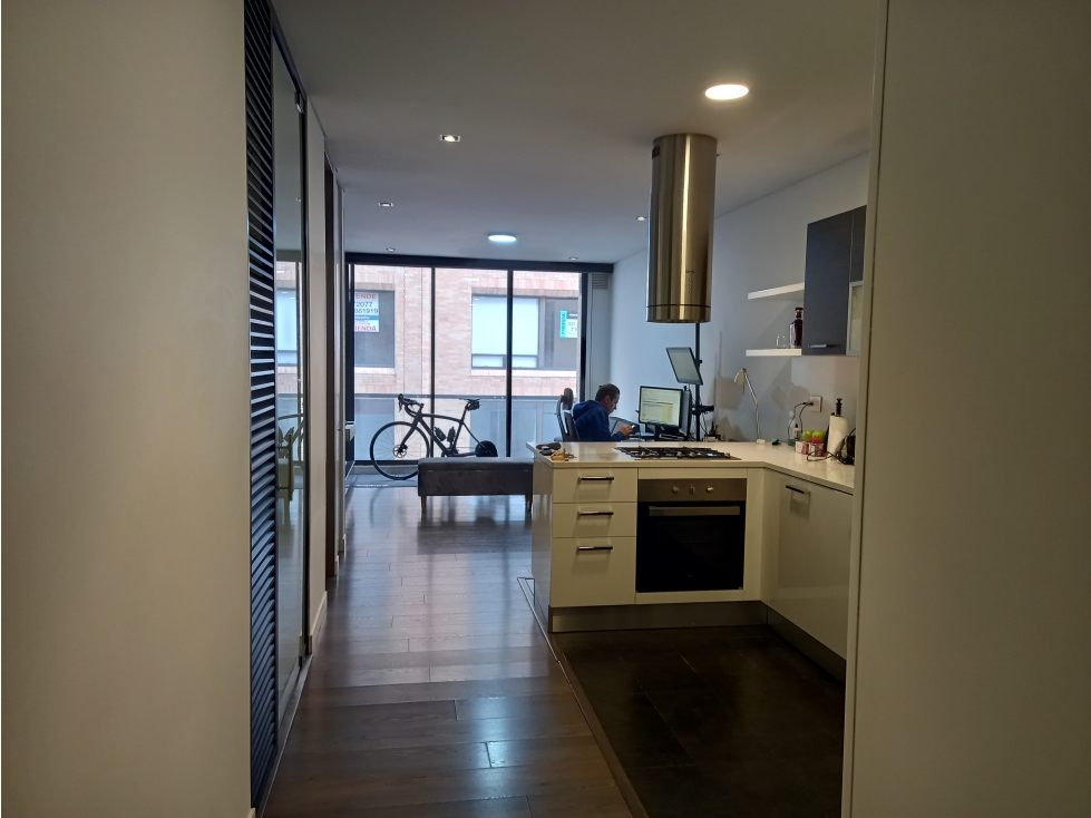 Apartaestudio en Venta Santa Barbara Edf Nuba 1 Hab 2 Baños 2 Parq — foto 6