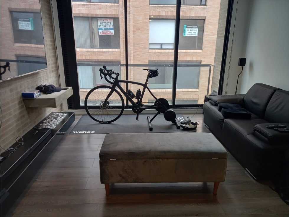 Apartaestudio en Venta Santa Barbara Edf Nuba 1 Hab 2 Baños 2 Parq — foto 2