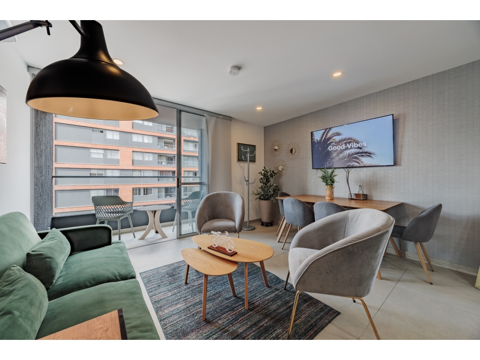 Venta de Apartamento Moderno en Medellín Poblado, Ciudad del Río — foto 6