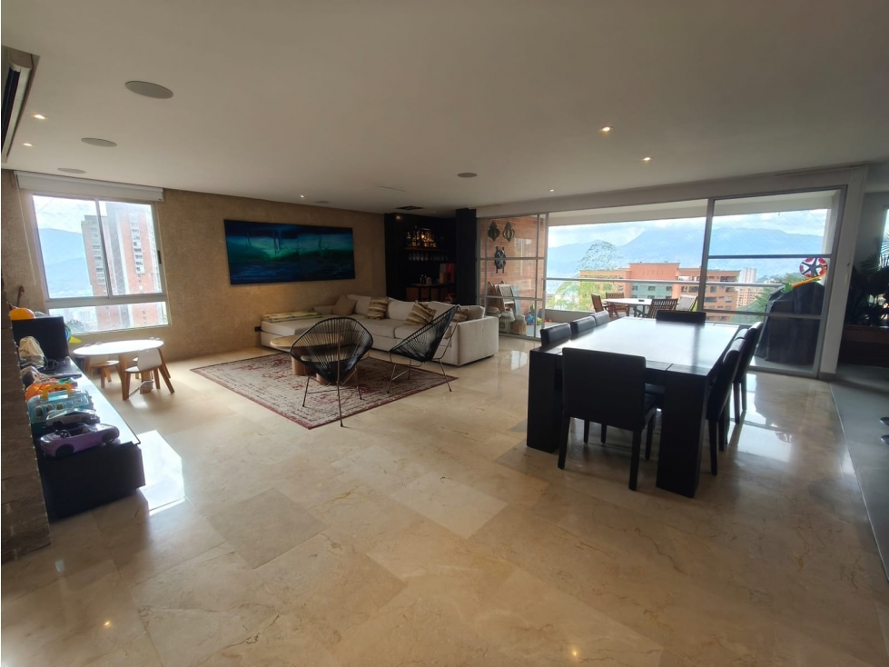 Venta apartamento de lujo en Medellín, sector El Poblado, La Calera.