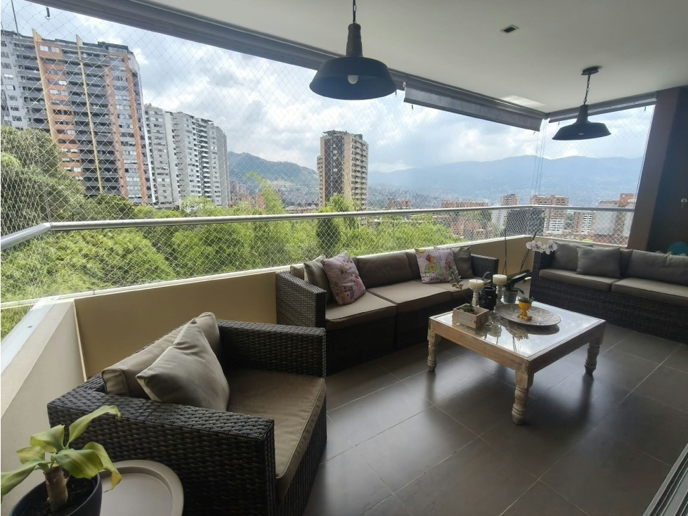 APARTAMENTO en Arriendo, Envigado, Loma del Esmeraldal 169 m² aprox. — foto 2