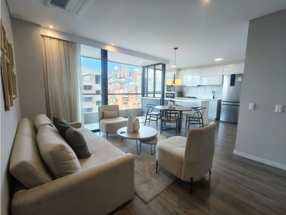 Apartamento Amoblado en Venta, Medellín, El Poblado, Lalinde.