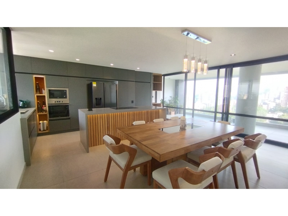 Pent house En Venta Moderno con Terraza Medellín El Poblado El Tesoro — foto 4