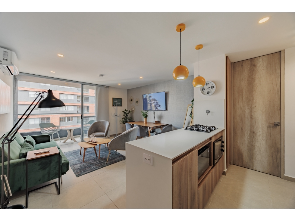 Venta de Apartamento Moderno en Medellín Poblado, Ciudad del Río — foto 5