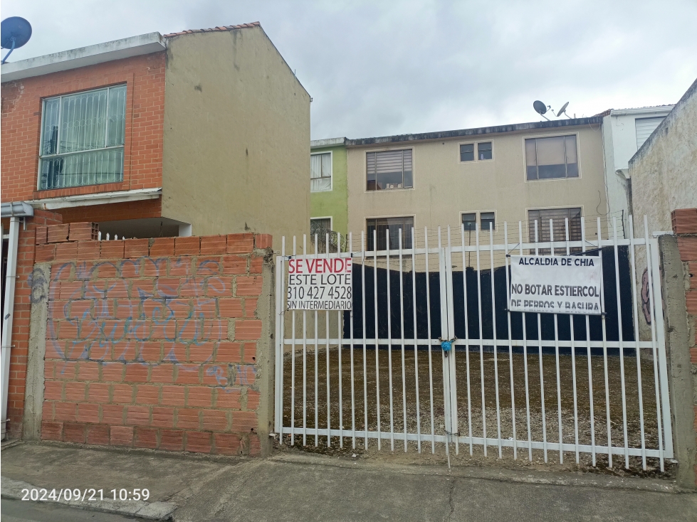LOTE PARA LA VENTA CHIA